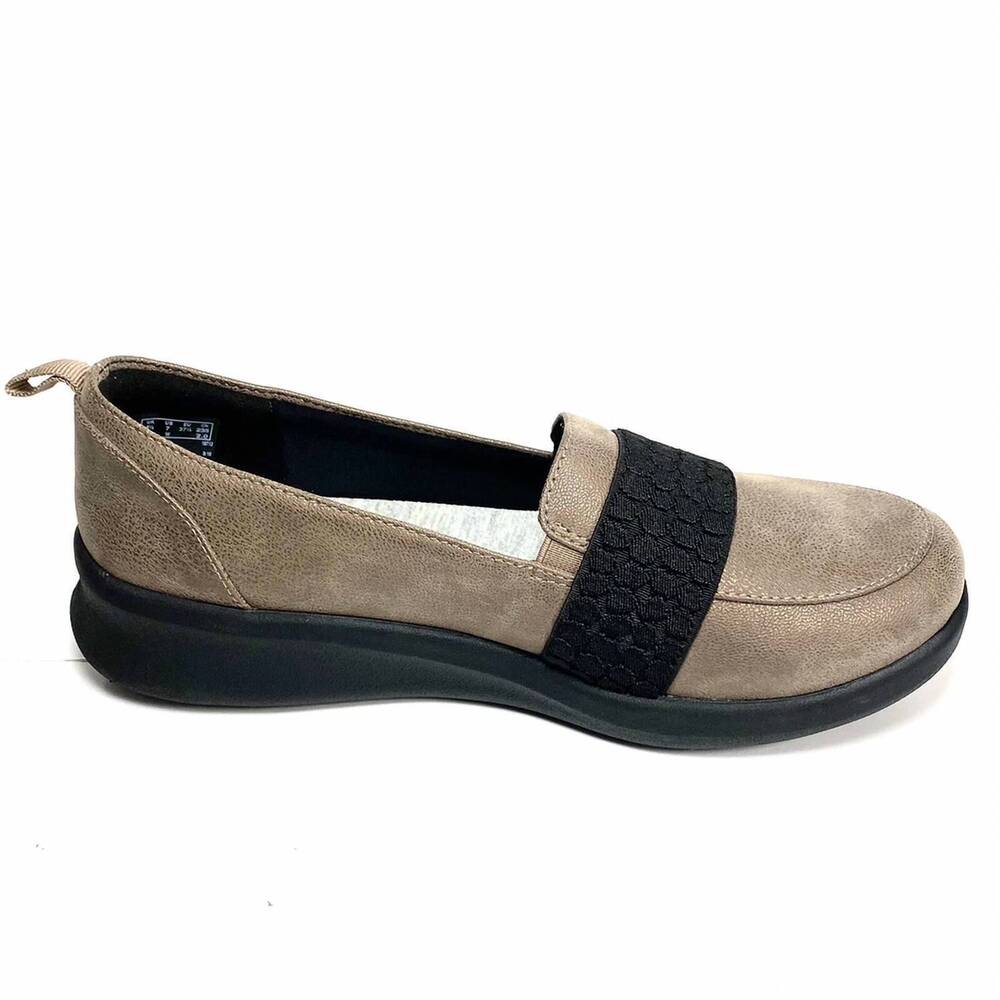 NEW CLARKS women's sillian 2.0 zest loafers in pewter